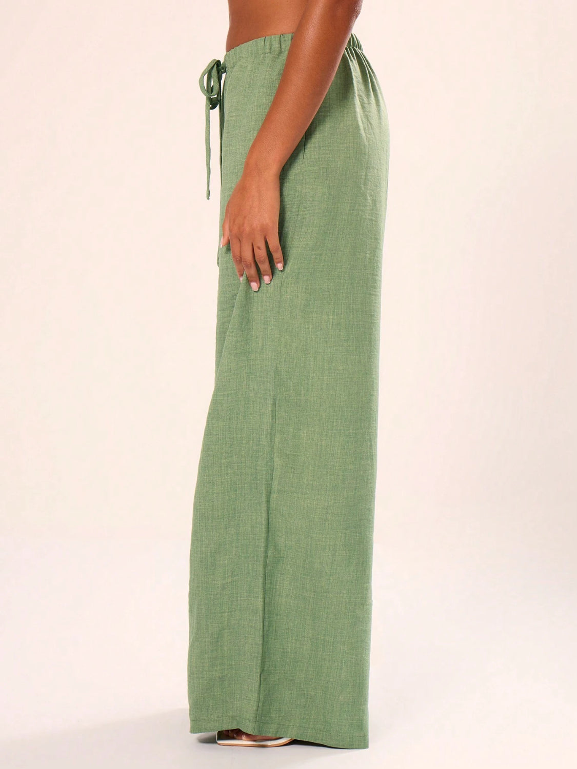 Drawstring Wide Leg Pants - Smart Shopper