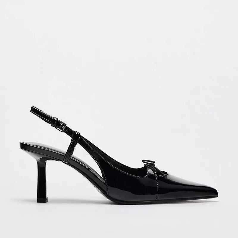 Slingback Pointed Toe Pumps - Smart Shopper