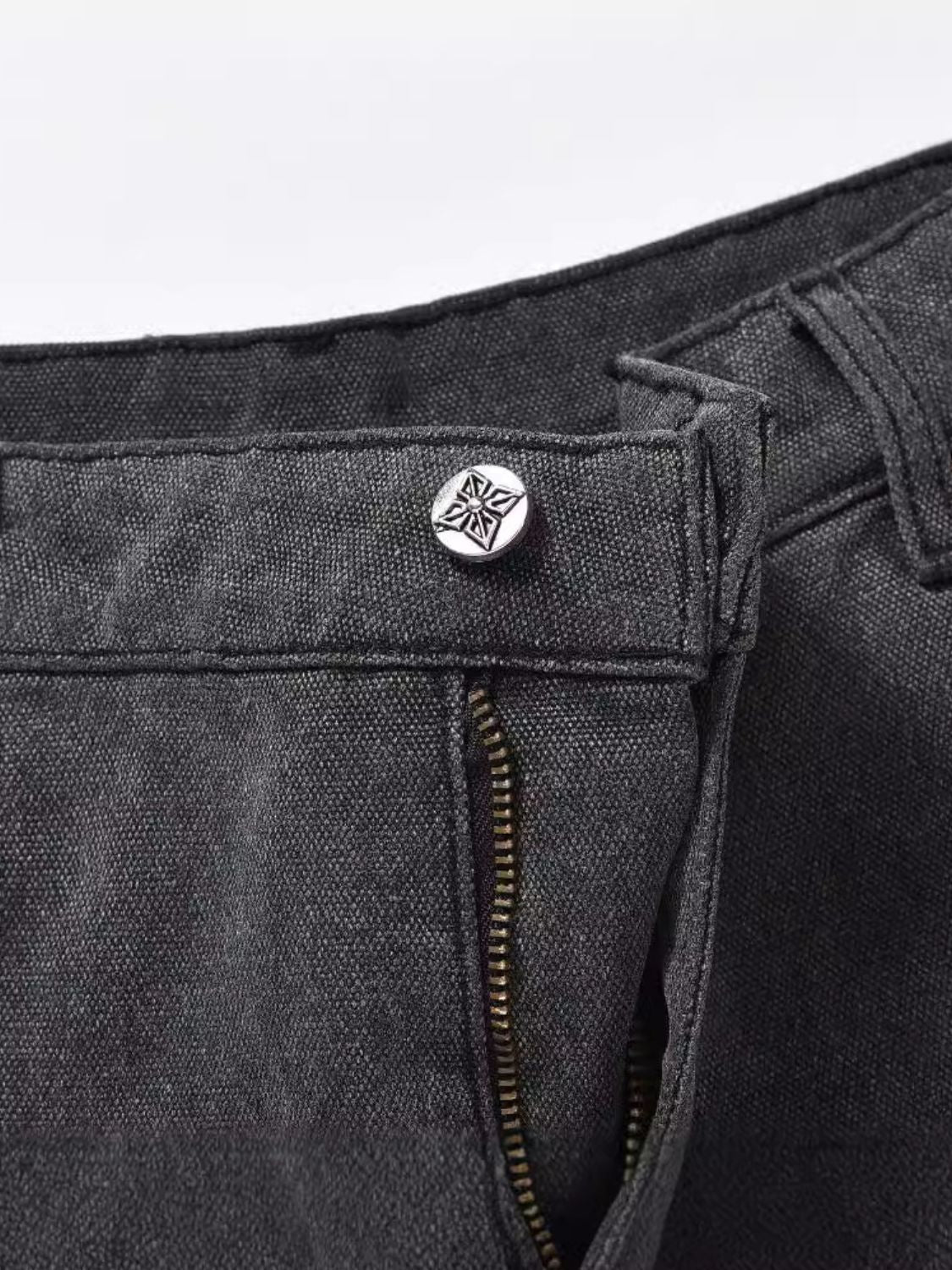 Men's Pocketed Star Jeans - Smart Shopper