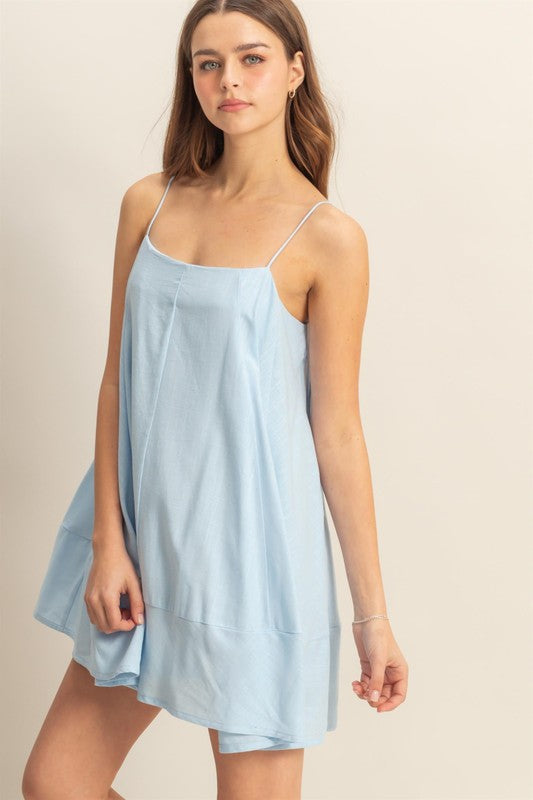 HYFVE A-Line Flowy Mini Cami Dress with Pockets - Smart Shopper