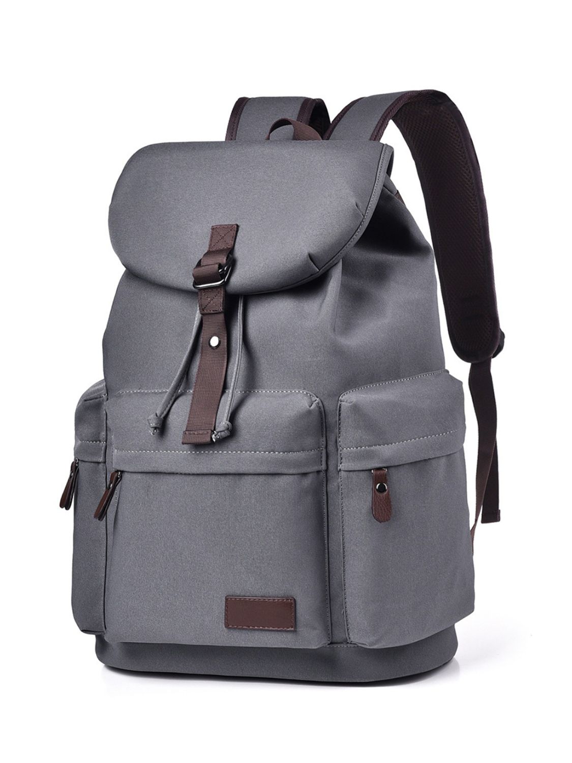 Multi Pockets Adjustable Strap Canvas Backpack Bag - Smart Shopper