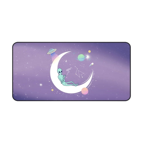 Chilling Alien Space Theme Desk Mat - Smart Shopper