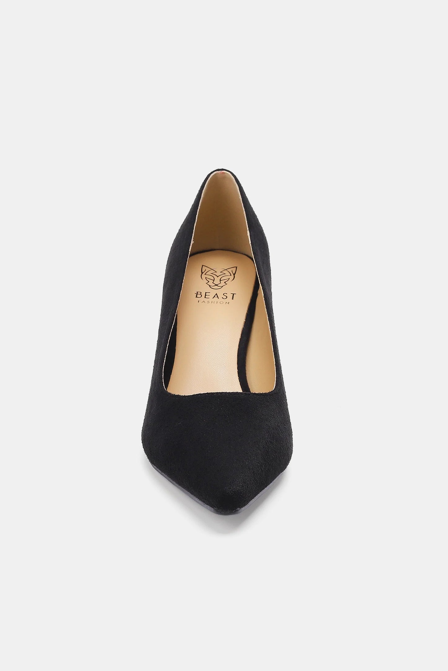 Beast Fashion Faux Suede Point Toe Pumps - Smart Shopper