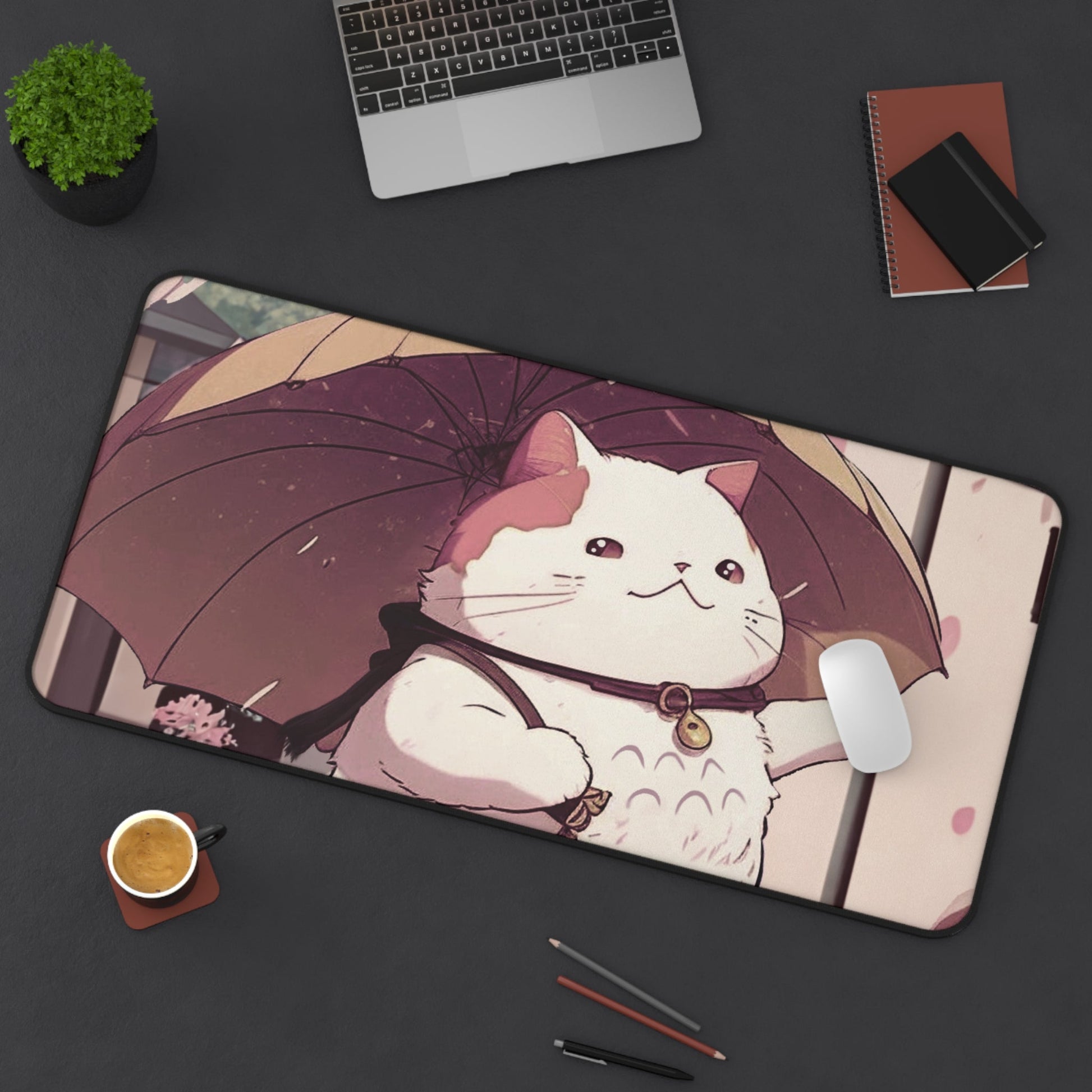 Anime Cat Desk Mat - Smart Shopper