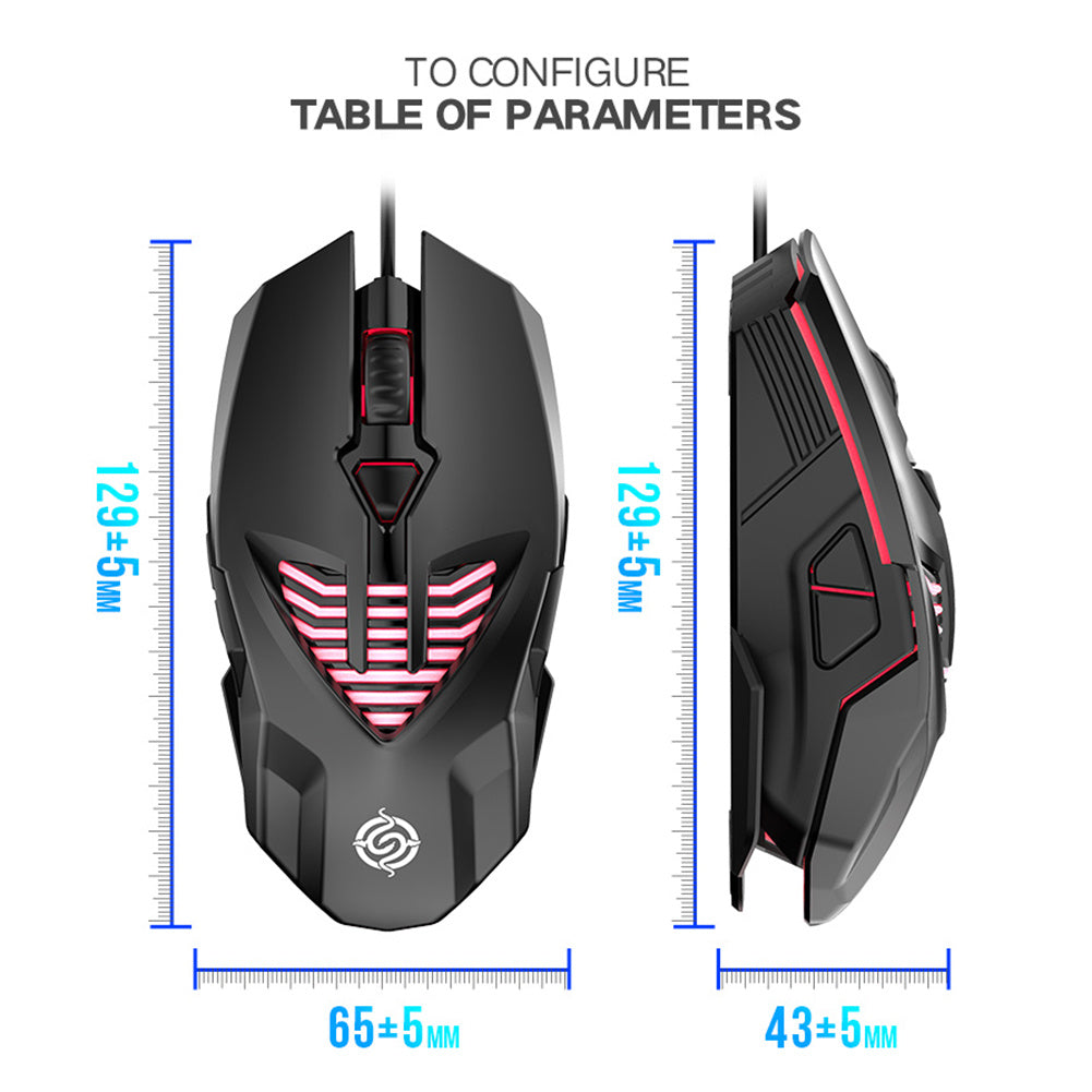 Office Gaming Computer Usb Wired Mouse - Smart Shopper