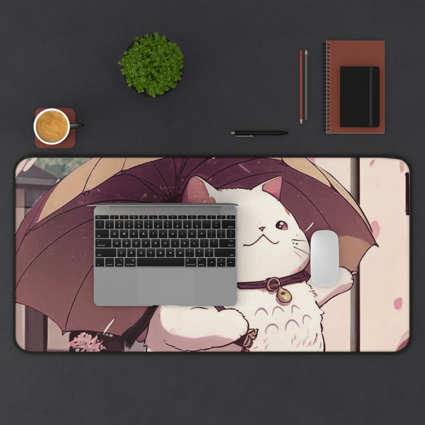 Anime Cat Desk Mat - Smart Shopper