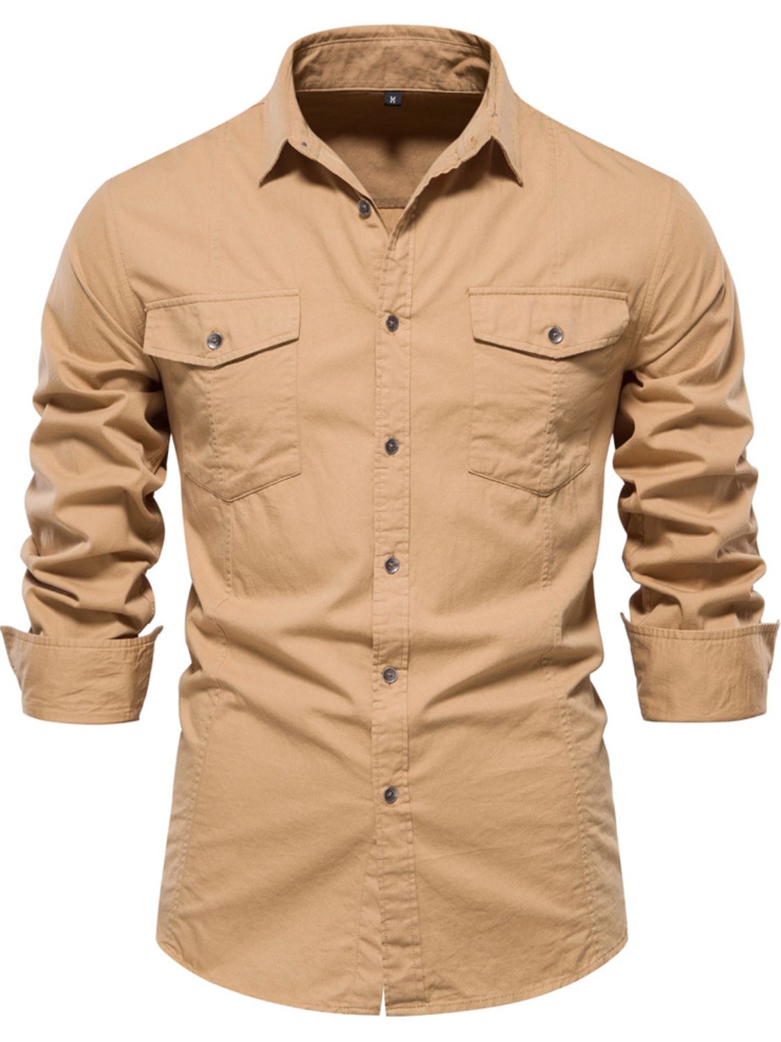 Men's Button Down Collared Neck Shirt - Smart Shopper