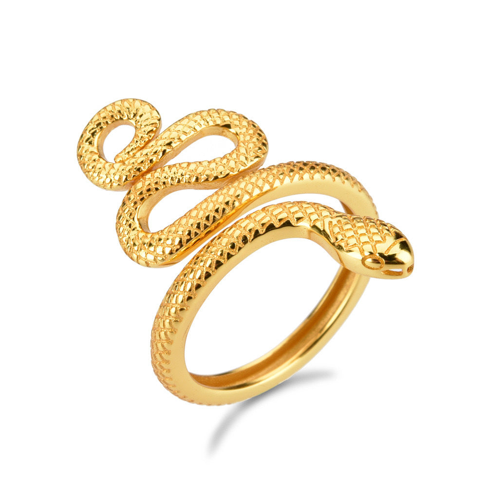 925 Sterling Silver Snake Shape Ring - Smart Shopper