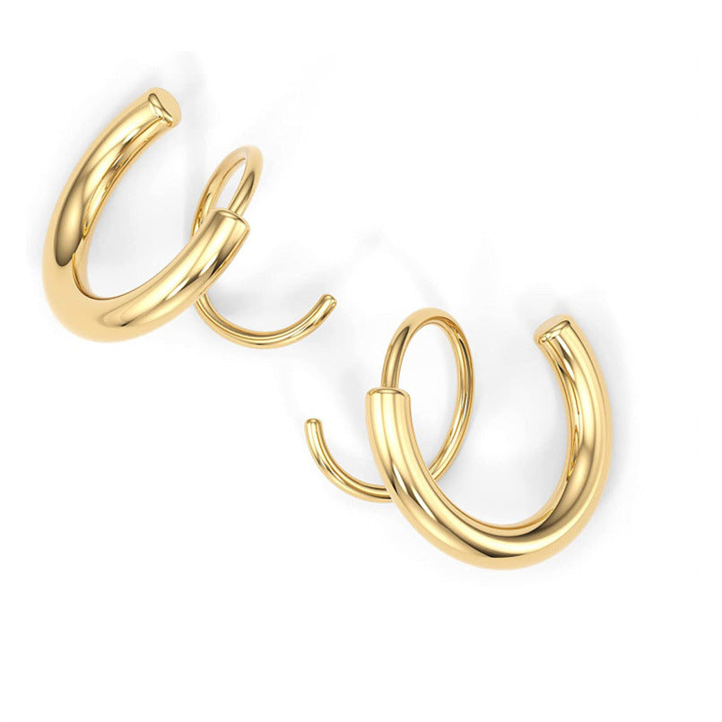 Stainless Steel Spiral Earrings - Smart Shopper