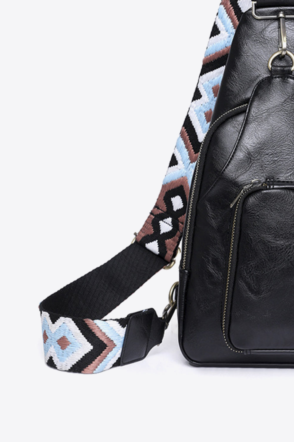 Adored Take A Trip PU Leather Sling Bag - Smart Shopper