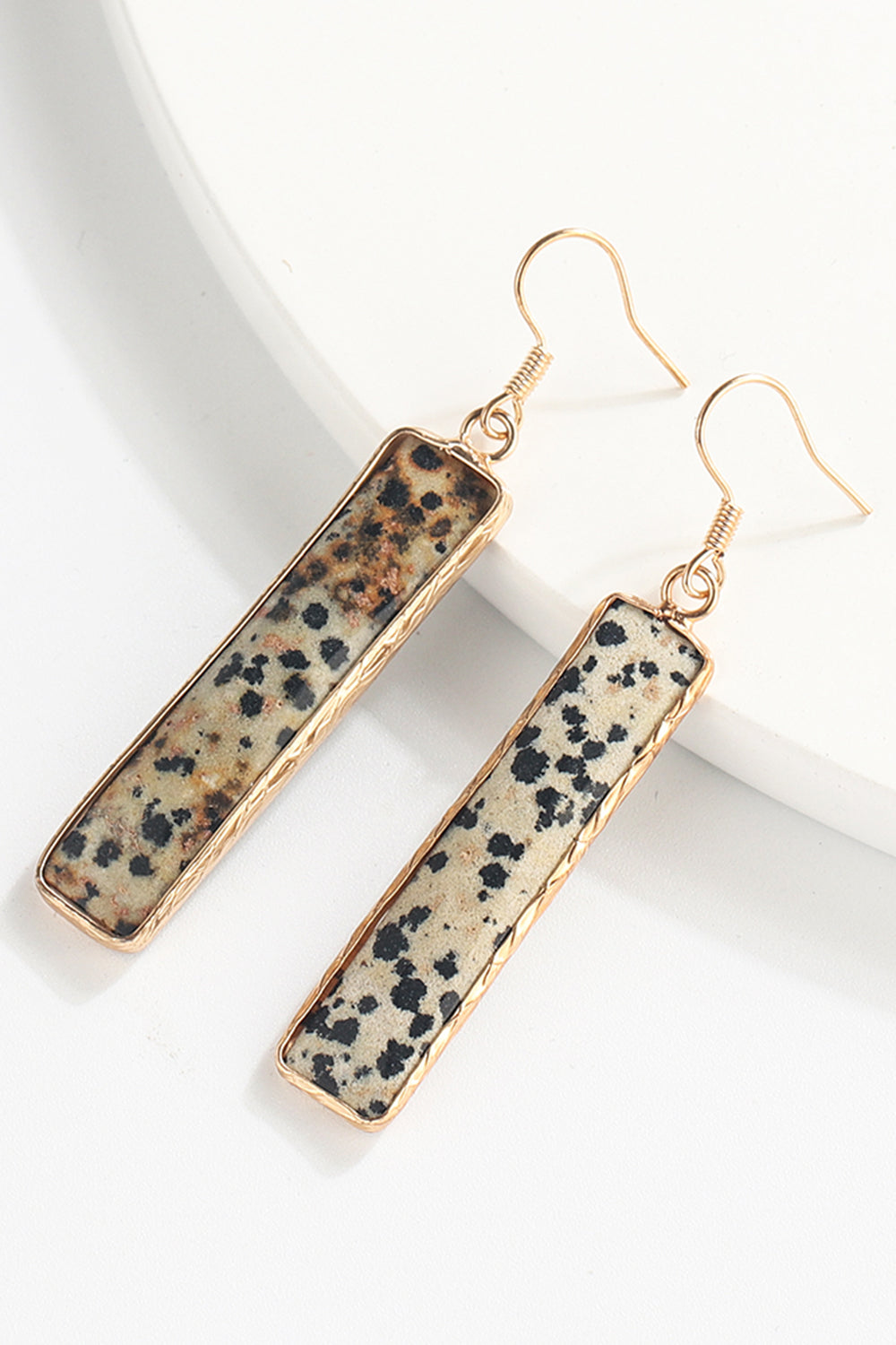 Natural Stone Drop Earrings - Smart Shopper