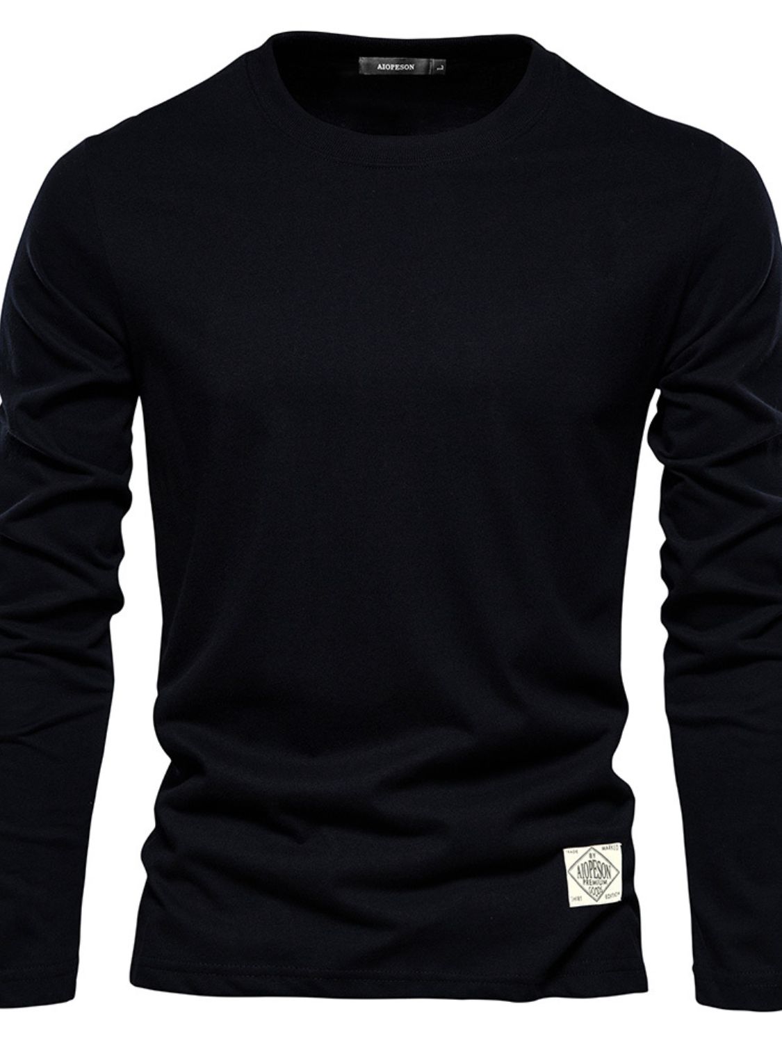 Men's Round Neck Long Sleeve T-Shirt - Smart Shopper