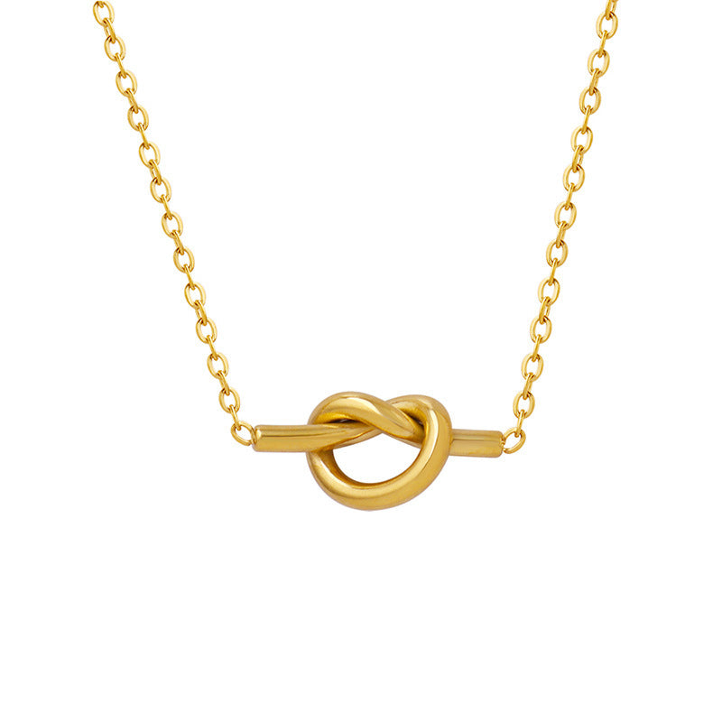 18K Gold-Plated Knotted Necklace - Smart Shopper