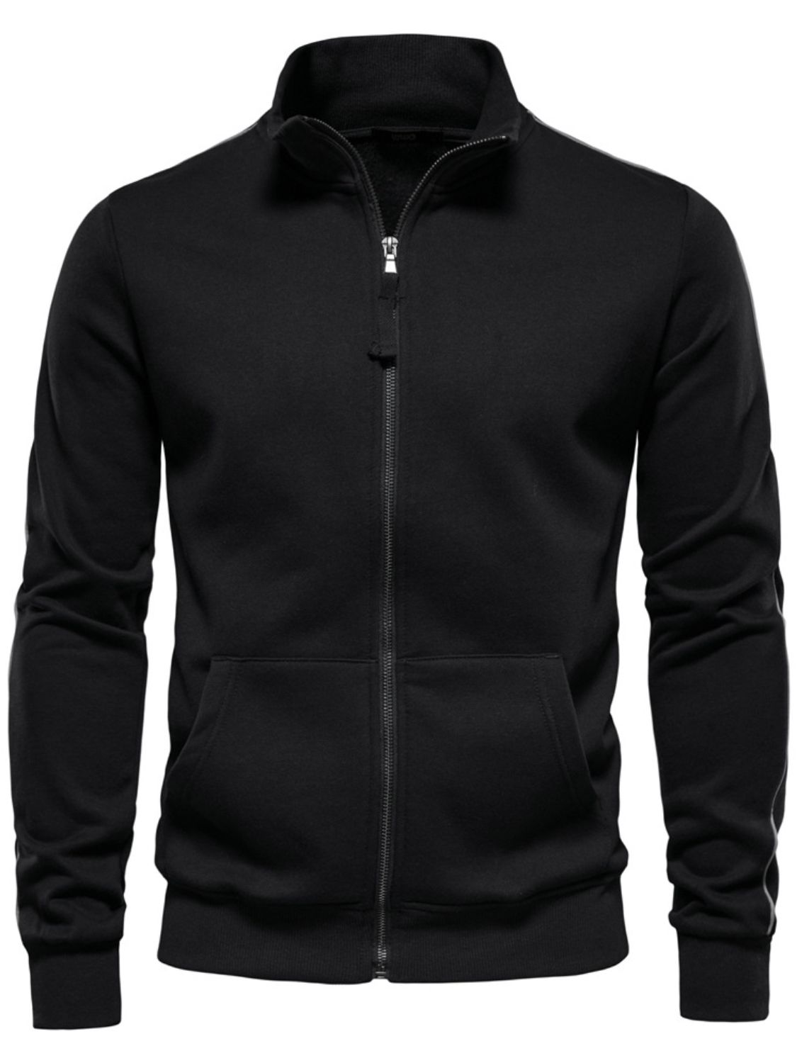 Men's Zip Up Long Sleeve Sweatshirt - Smart Shopper