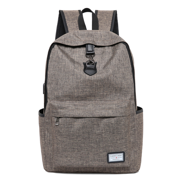 High Quality Grey Anti Theft Backpack - Smart Shopper