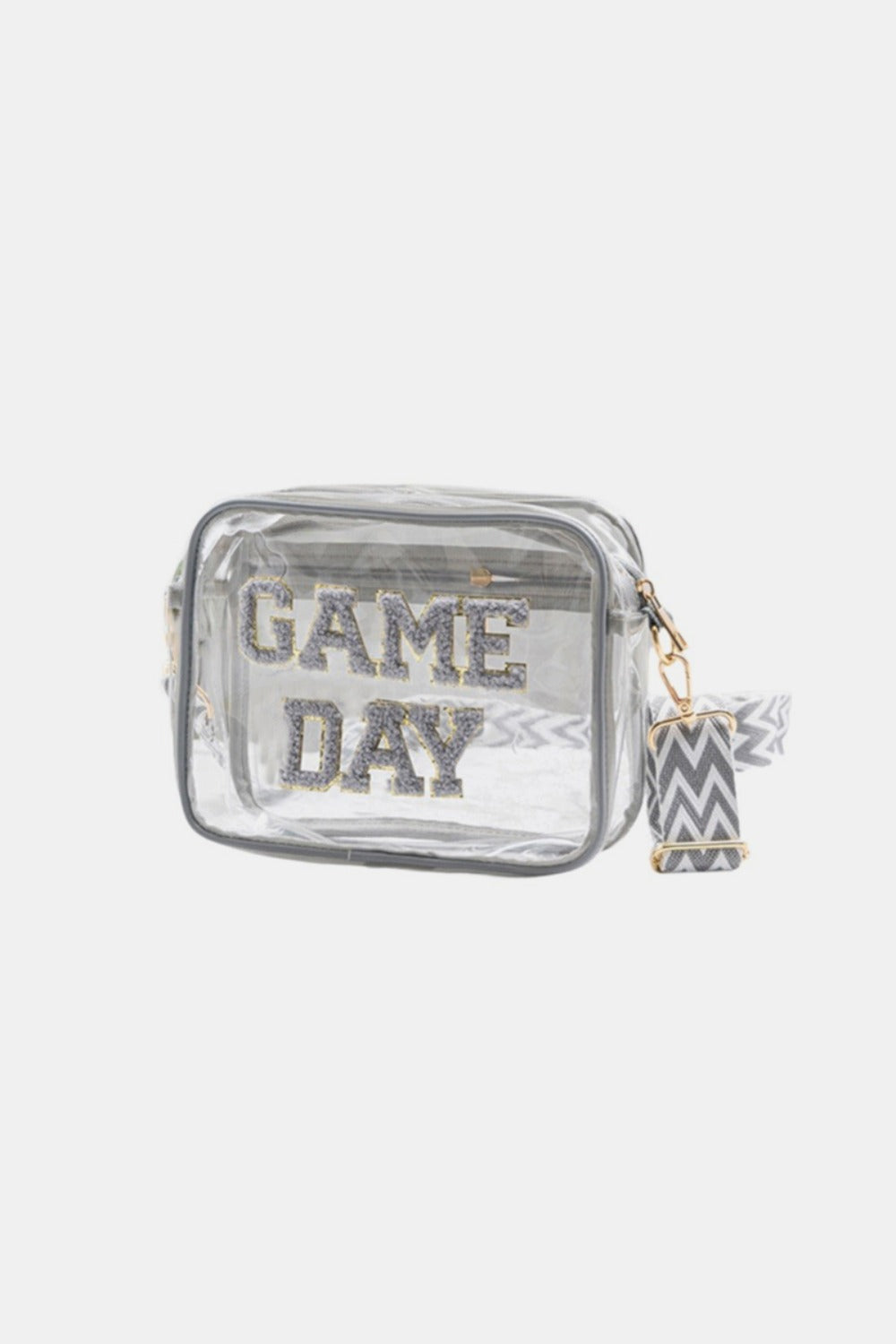 Zenana GAME DAY Stadium Approved Transparent Crossbody Bag - Smart Shopper