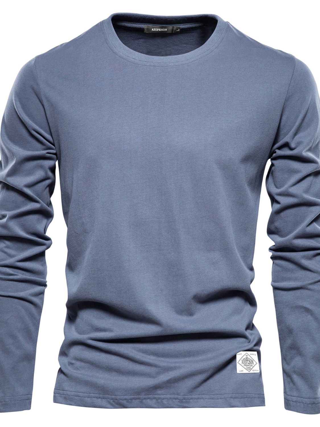 Men's Round Neck Long Sleeve T-Shirt - Smart Shopper