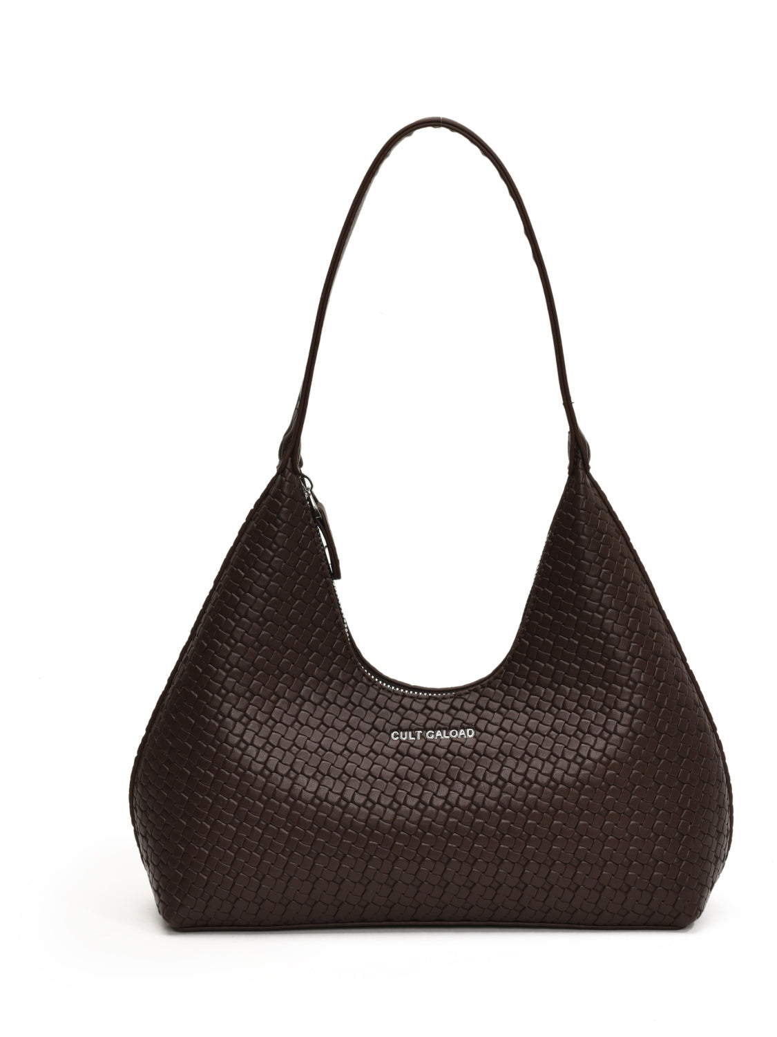 Texture PU Leather Shoulder Bag - Smart Shopper