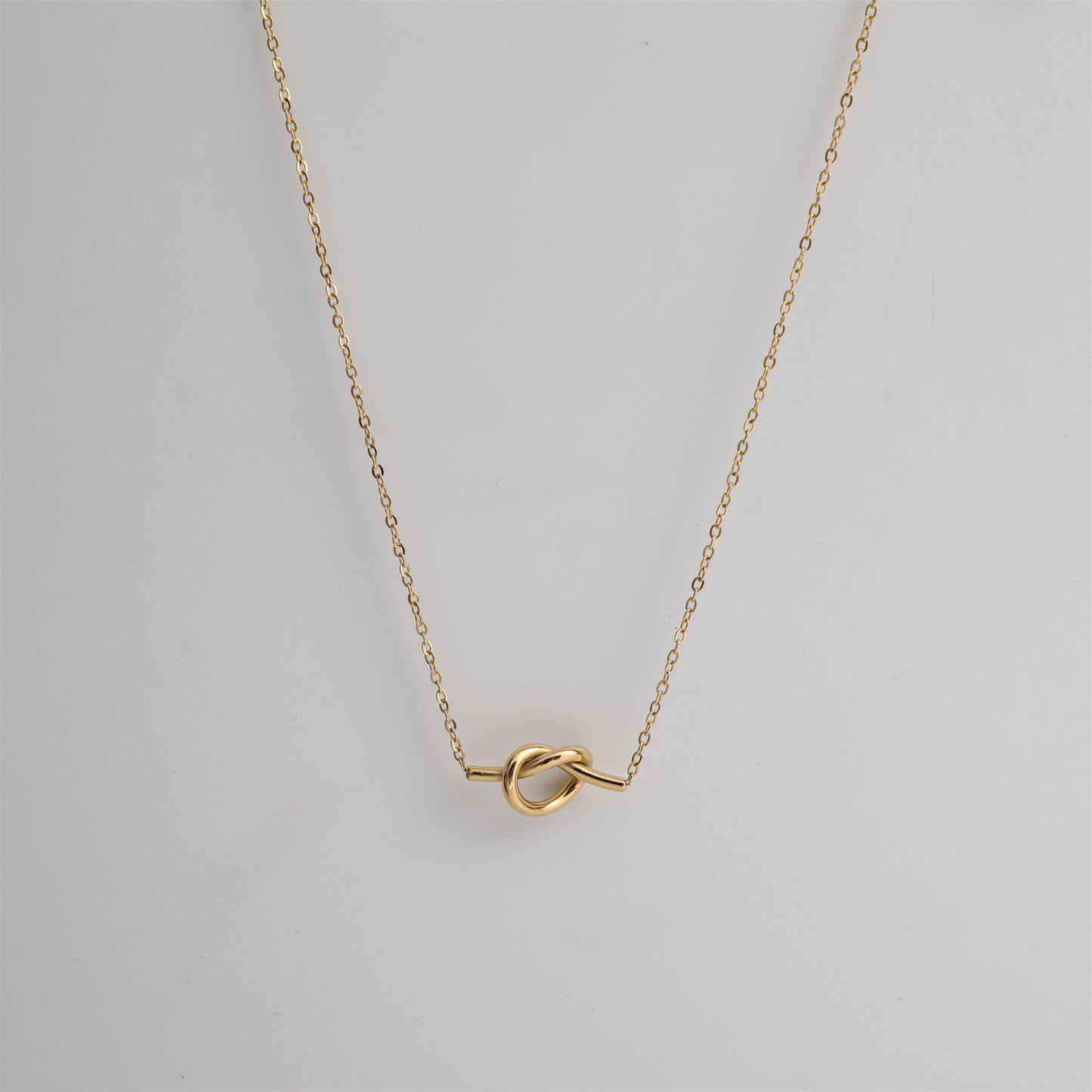 18K Gold-Plated Knotted Necklace - Smart Shopper