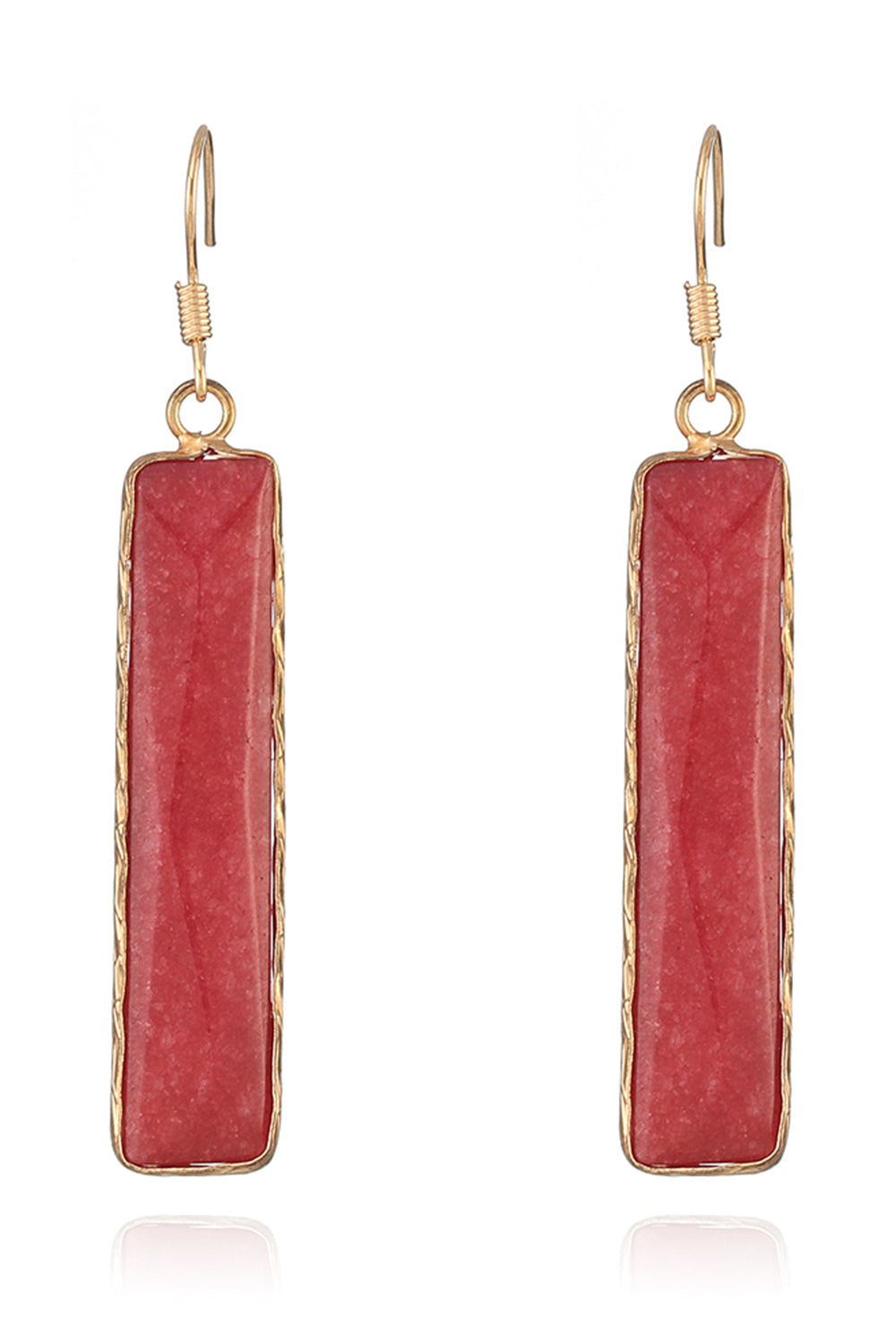 Natural Stone Drop Earrings - Smart Shopper