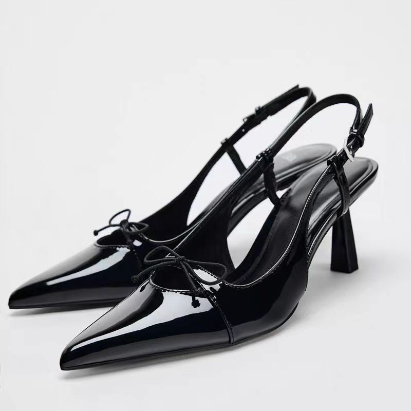 Slingback Pointed Toe Pumps - Smart Shopper