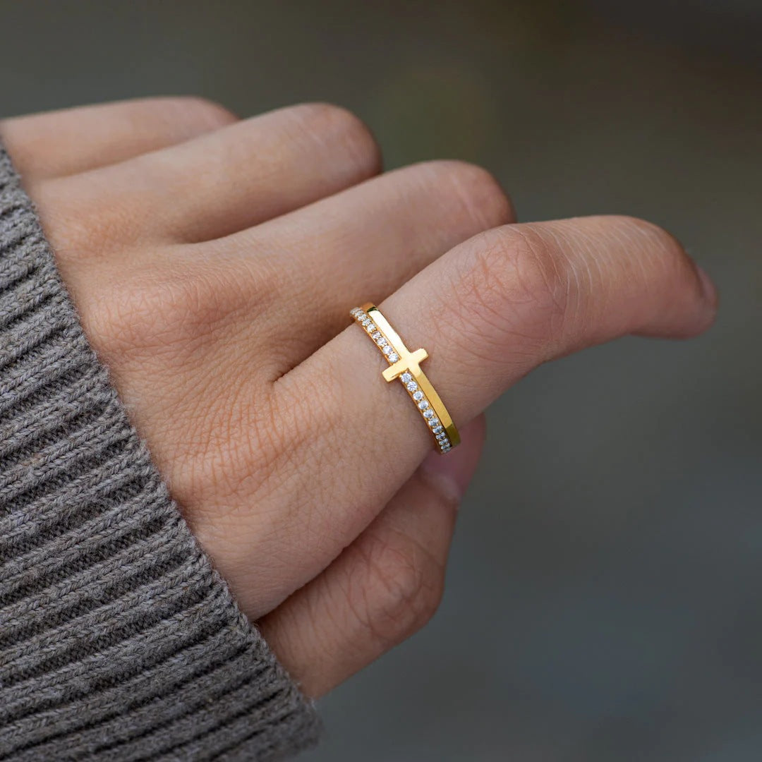 925 Sterling Silver Cross Ring - Smart Shopper