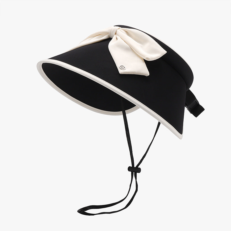 Bow Ice Silk Sun Hat - Smart Shopper