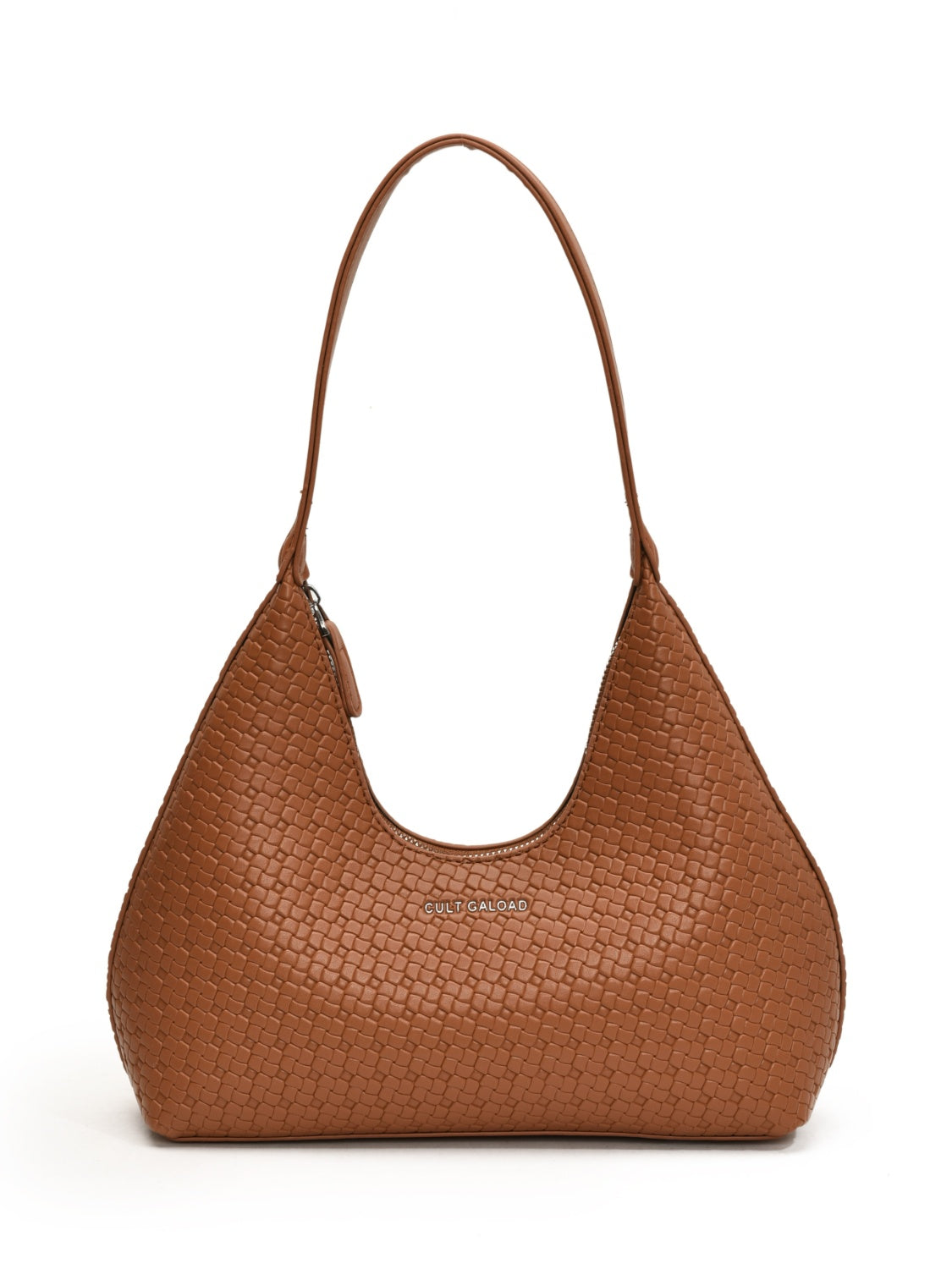 Texture PU Leather Shoulder Bag - Smart Shopper