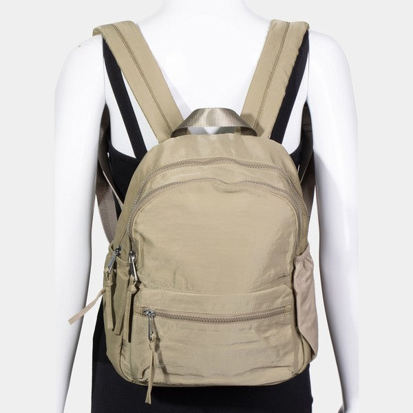 Fame Nylon Multi Pocket Backpack Bag - Smart Shopper