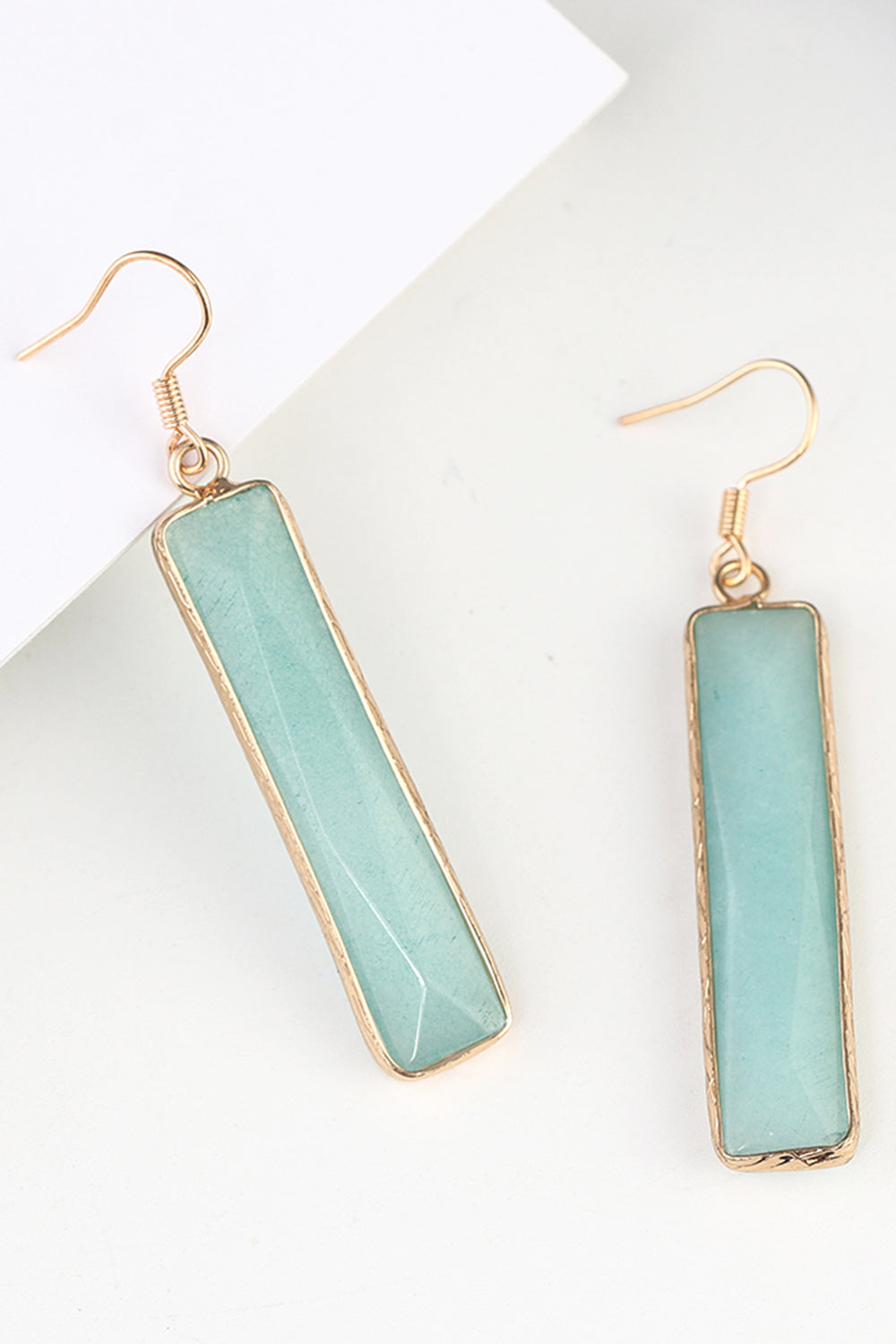 Natural Stone Drop Earrings - Smart Shopper