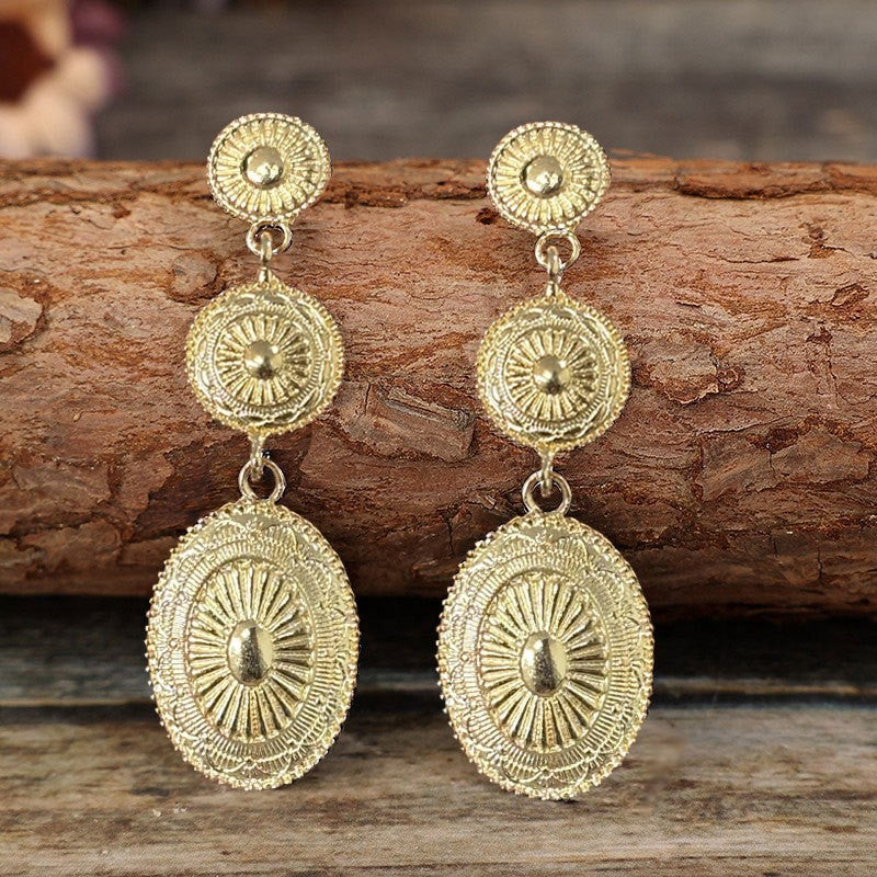 Vintage Alloy Dangle Earrings - Smart Shopper