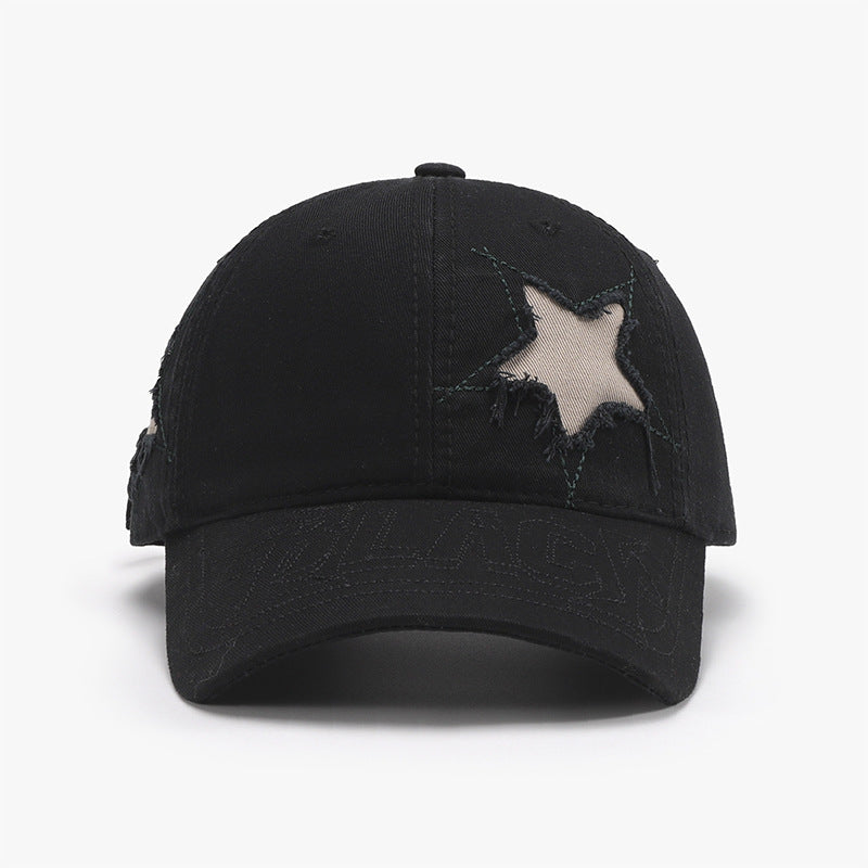 Adjustable Star Raw Hem Cap - Smart Shopper