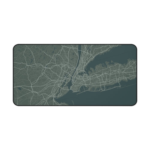 New York Map Desk Mat - Smart Shopper