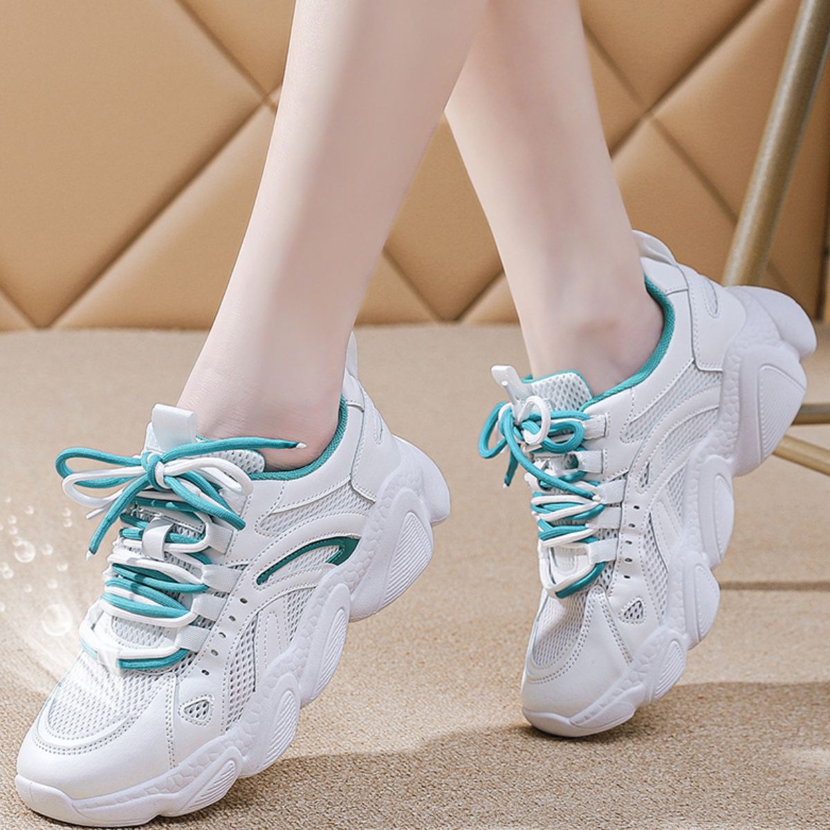 Lace Up Mesh Breathable Athletic - Smart Shopper