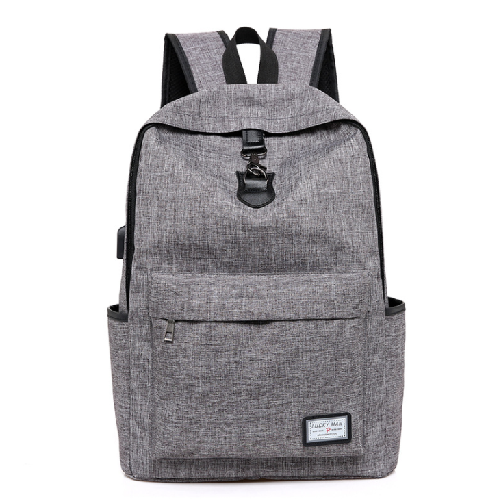 High Quality Grey Anti Theft Backpack - Smart Shopper