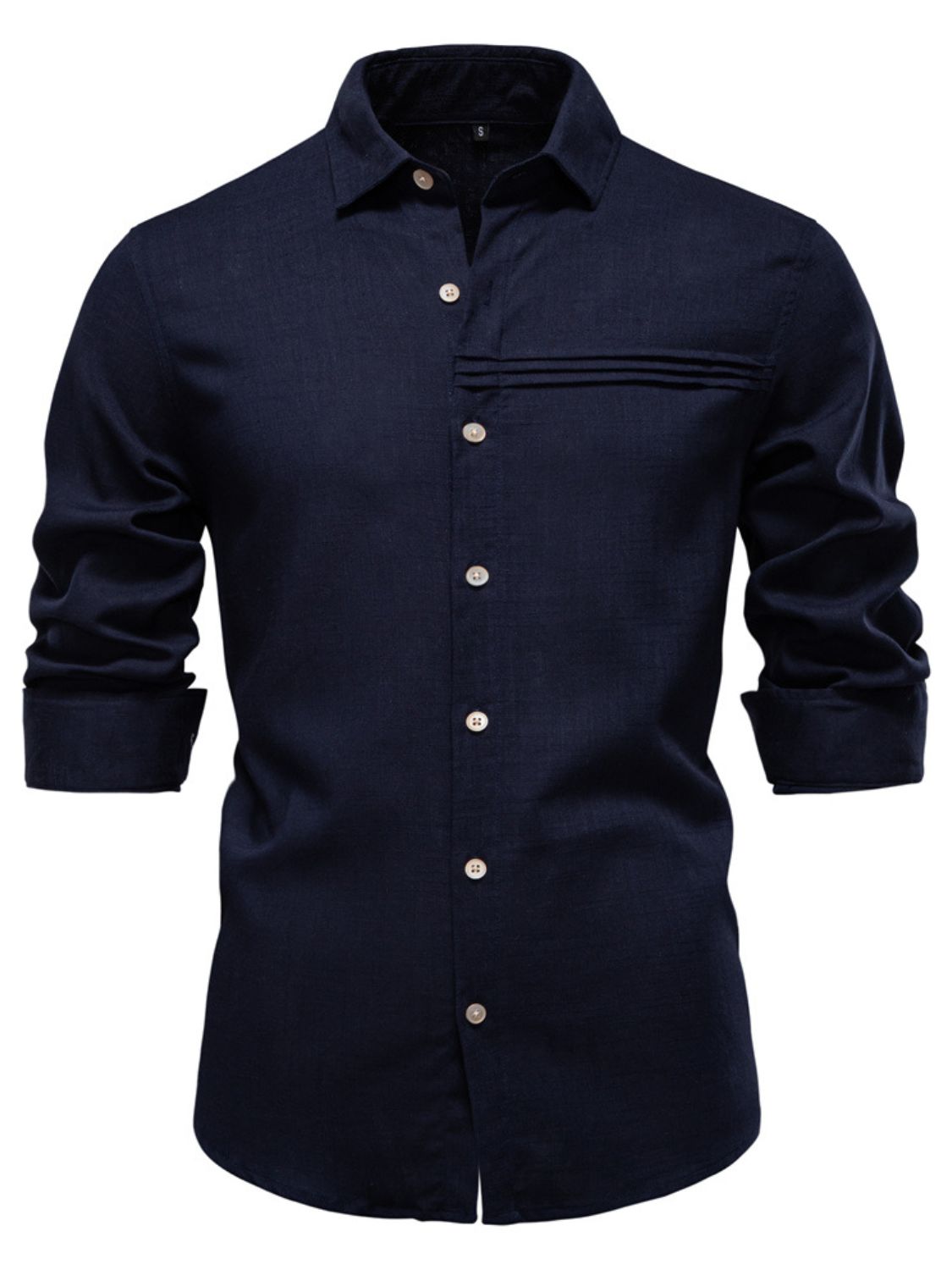 Men's Button Down Collared Neck Shirt - Smart Shopper