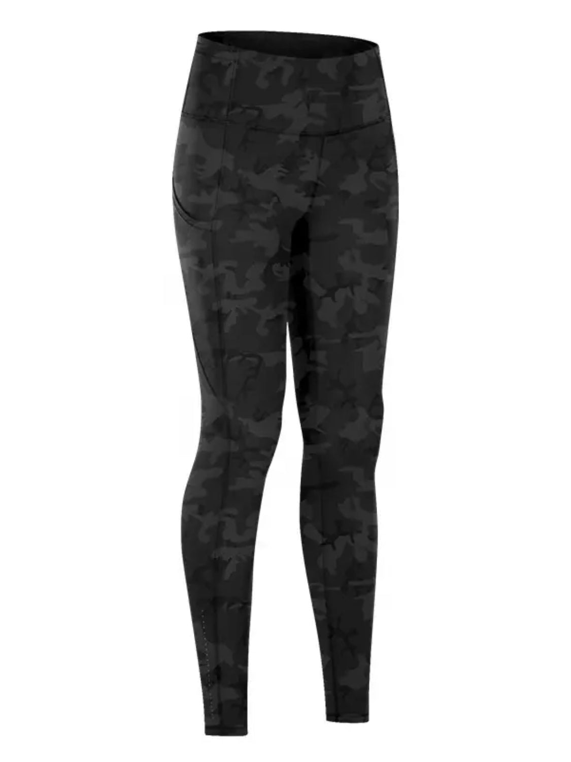 Wide Waistband Sports Leggings - Smart Shopper