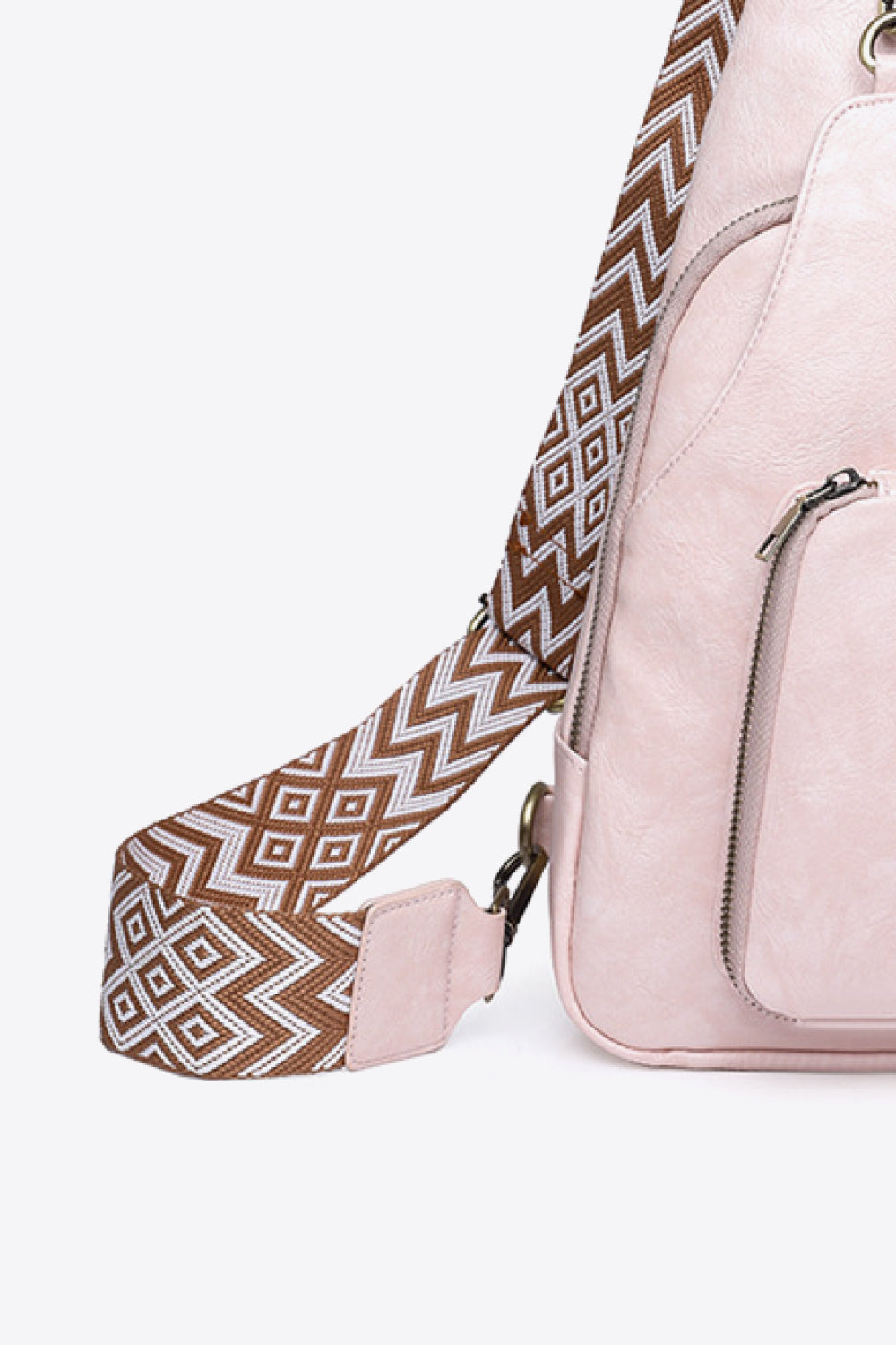 Adored Take A Trip PU Leather Sling Bag - Smart Shopper