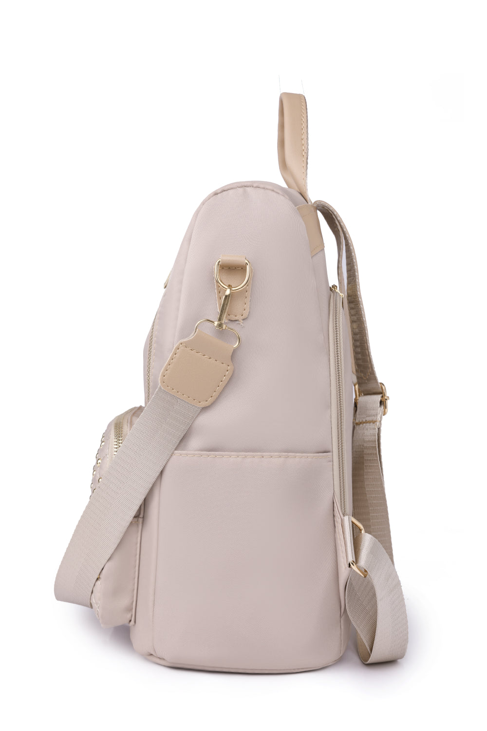 Zipper Pocket Beaded Backpack - Smart Shopper