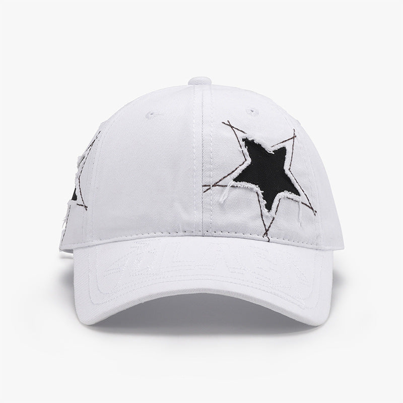 Adjustable Star Raw Hem Cap - Smart Shopper