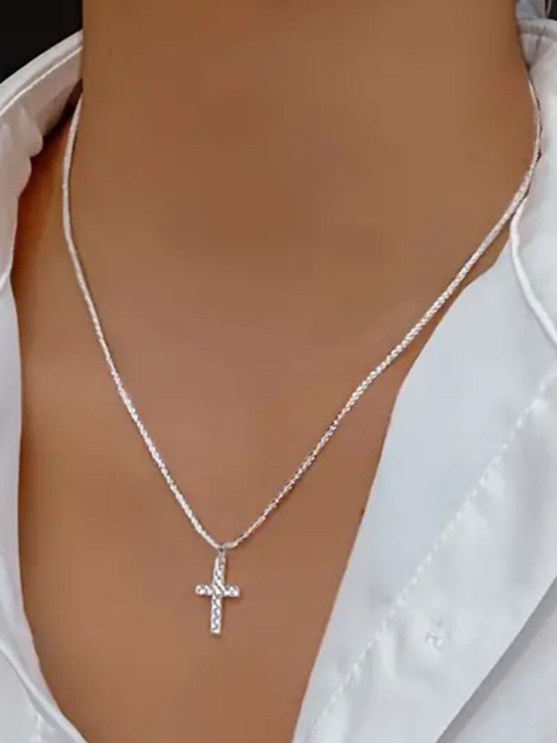 925 Sterling Silver Cross Necklace - Smart Shopper