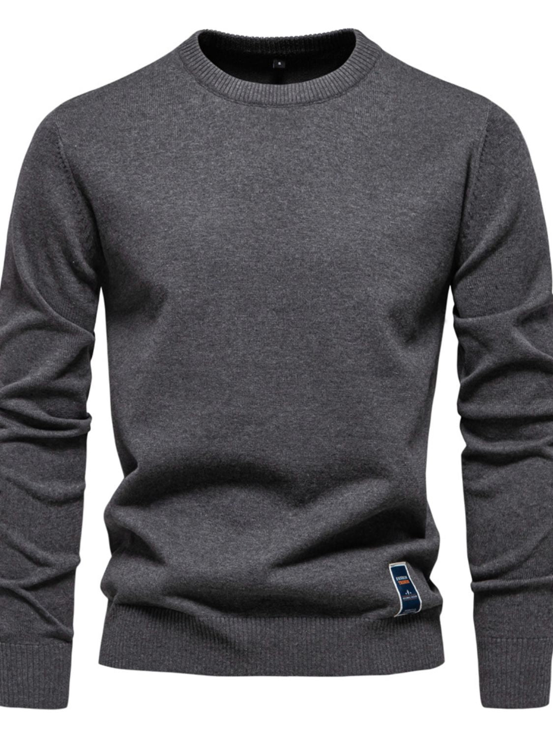 Men's Round Neck Long Sleeve Sweater - Smart Shopper