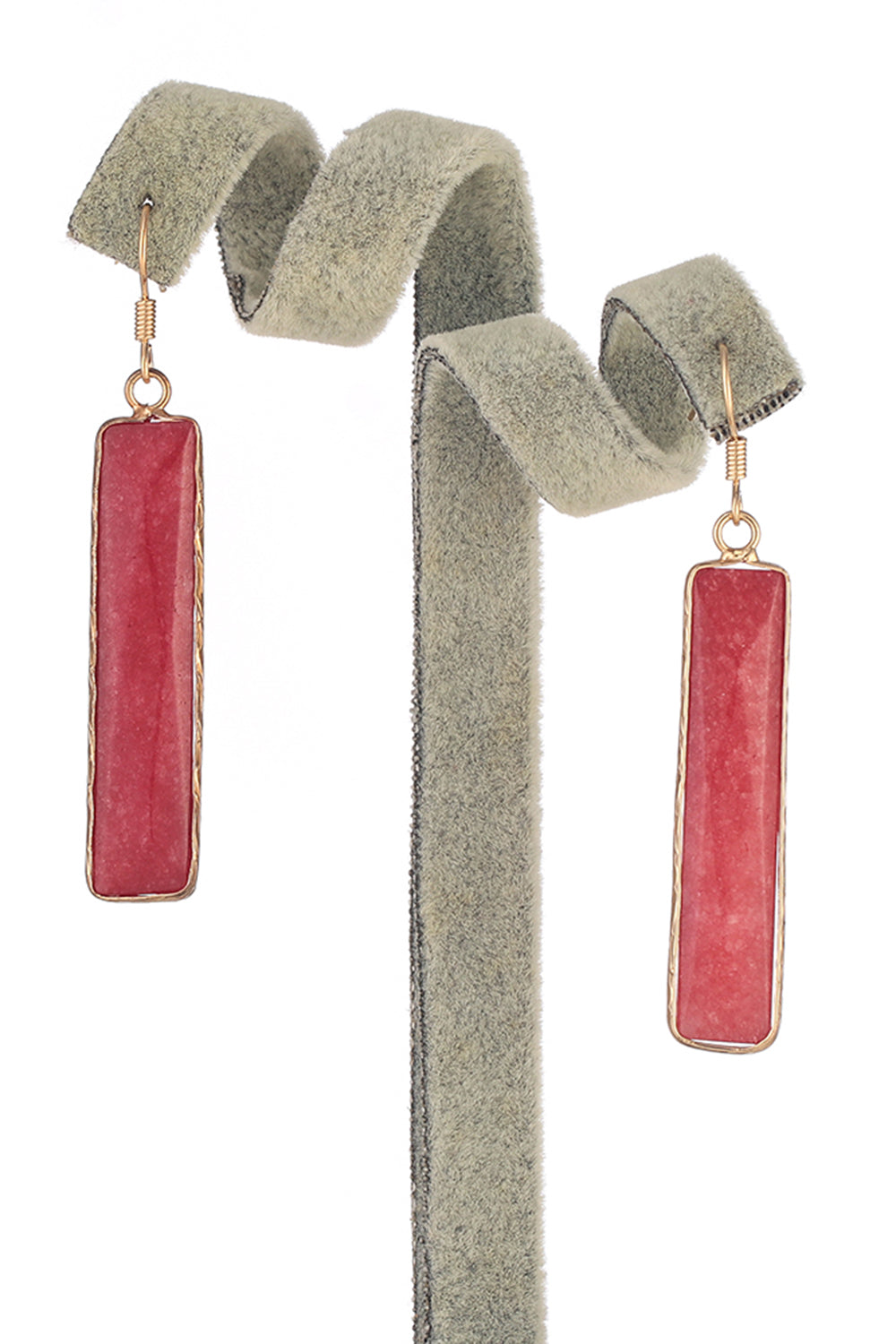 Natural Stone Drop Earrings - Smart Shopper