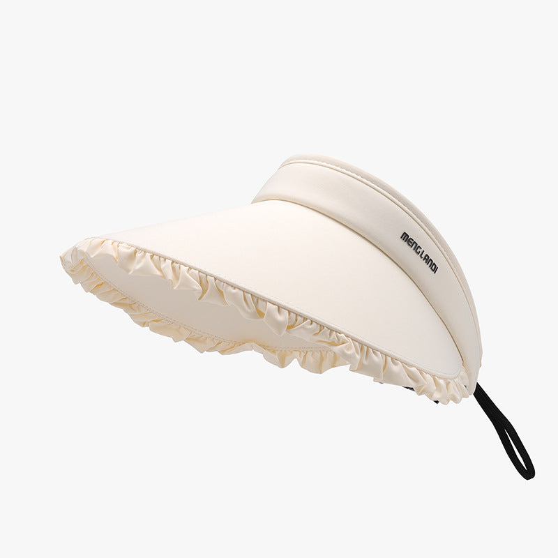 Frill Adjustable Ice Silk Sun Hat - Smart Shopper