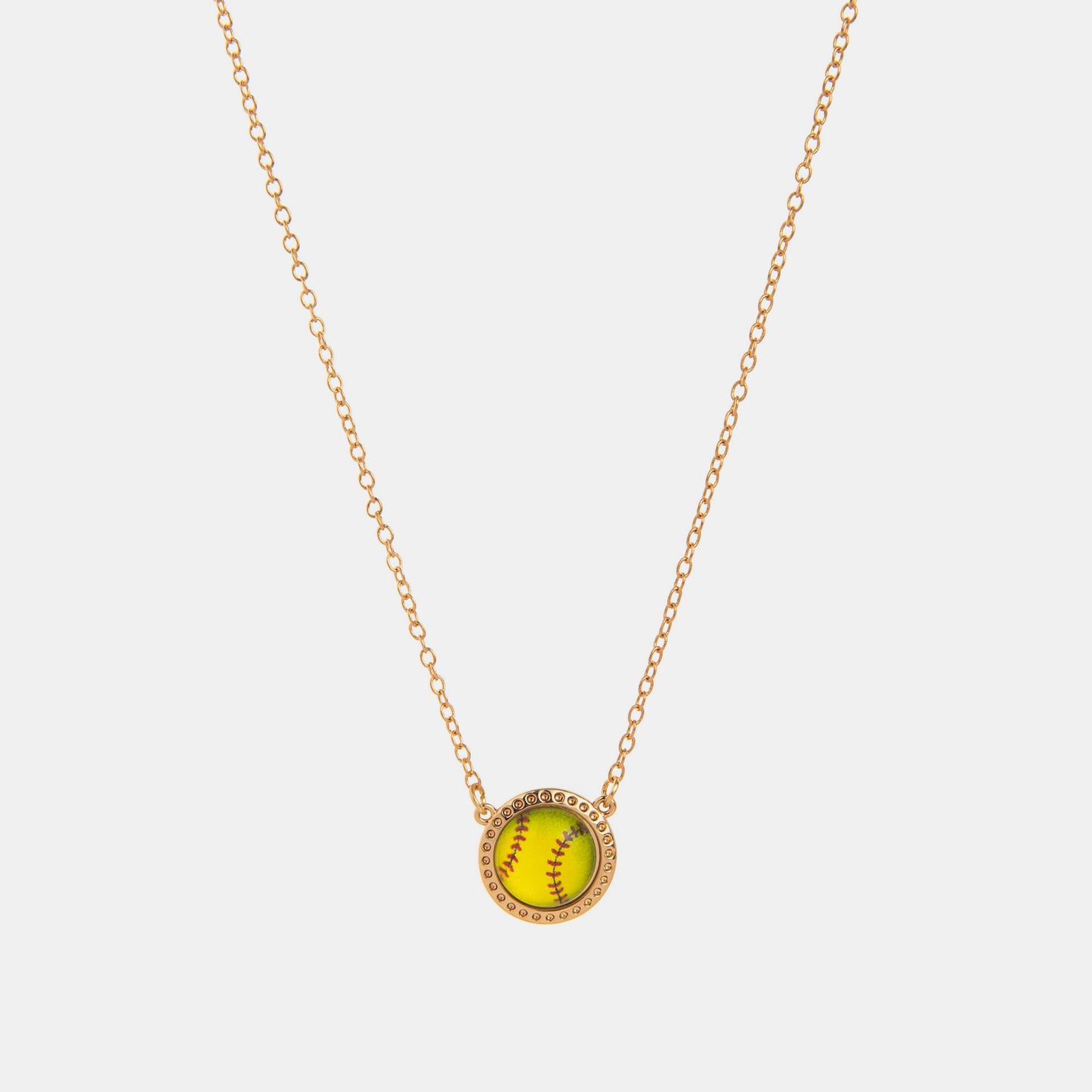 Sporty Element Resin Necklace - Smart Shopper