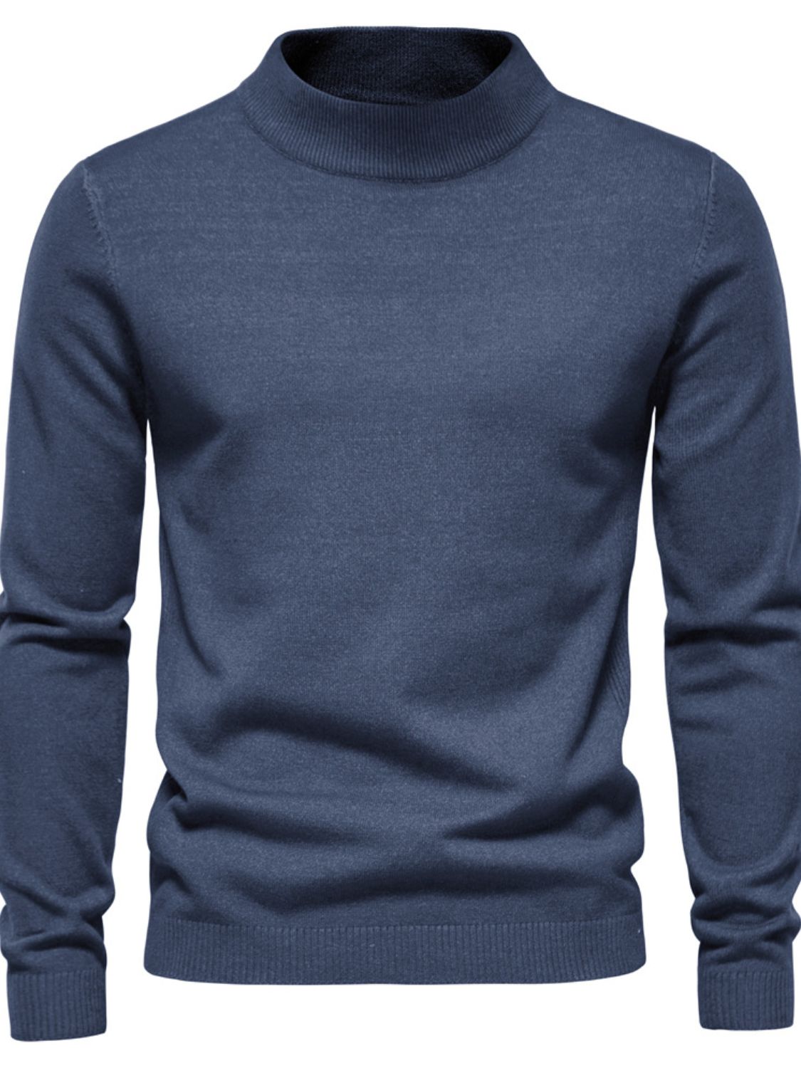 Men's Mock Neck Long Sleeve Sweater - Smart Shopper