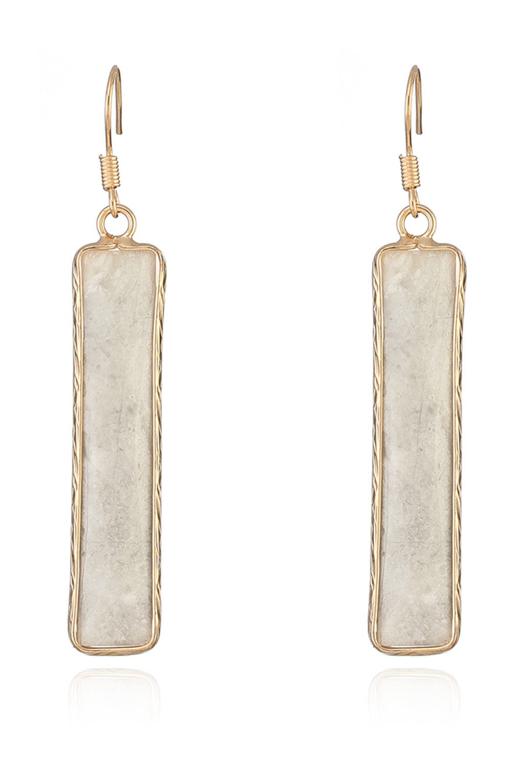 Natural Stone Drop Earrings - Smart Shopper