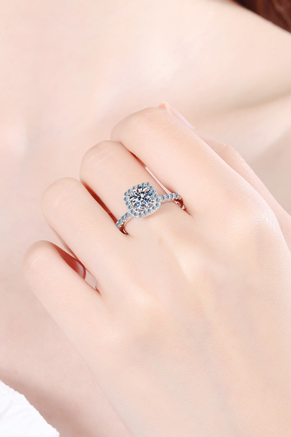 Square Moissanite Ring - Smart Shopper