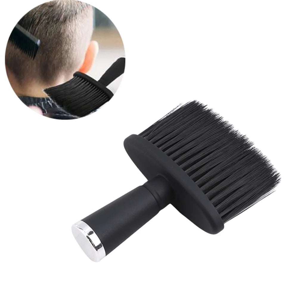 Professional Soft Hair Brush Neck Face Duster Hair Cutting Broken Hair Cleaning Brush for Barber Salon Hairdressing Styling Tool