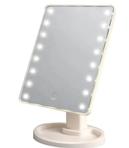 360° Rotating Touch Sensor Makeup Mirror - Smart Shopper